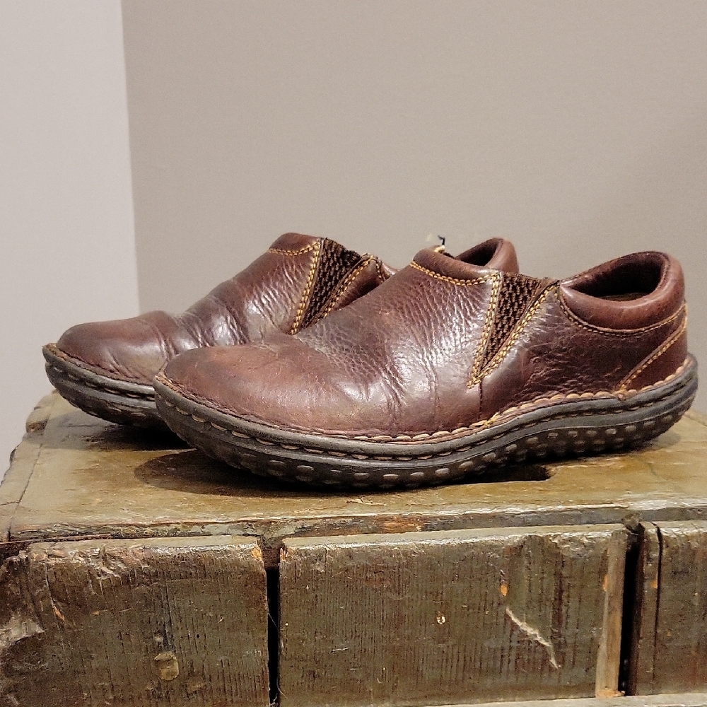 Women's Born Leather Slip-On Shoes